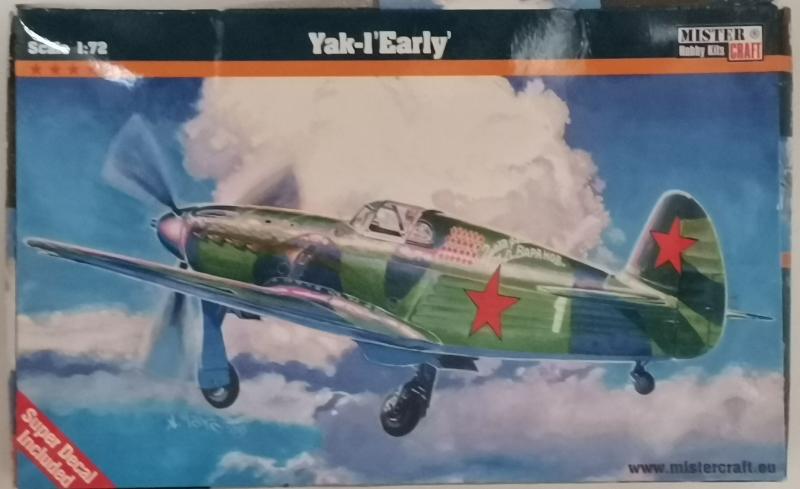 MisterCraft - Yak-1  1/72 -  1.000,- Ft 