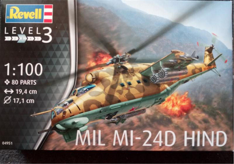 1-100 Revell 04951 Mi-24D