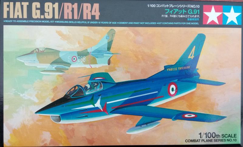 1-100 Tamiya Fiat G.91