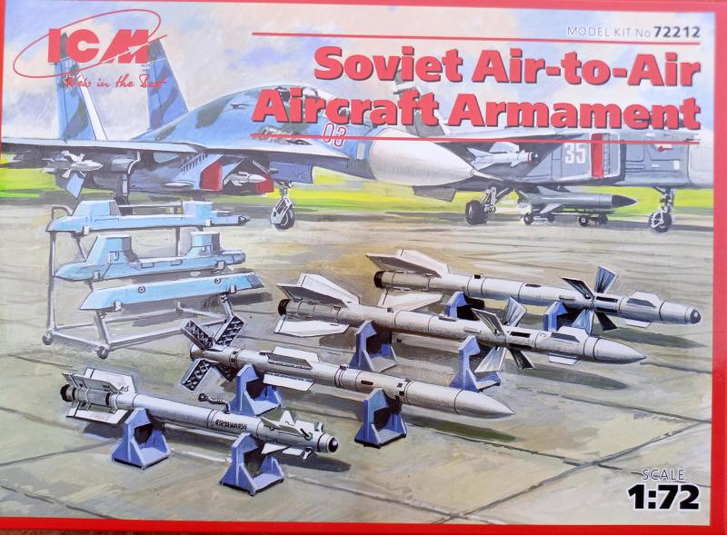 ICM 72212 Soviet air-to-air aircraft armament