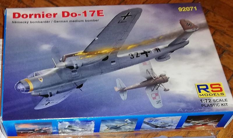 1:72	92071	RS Models	Do-17E	elkezdetlen	dobozos	5600			