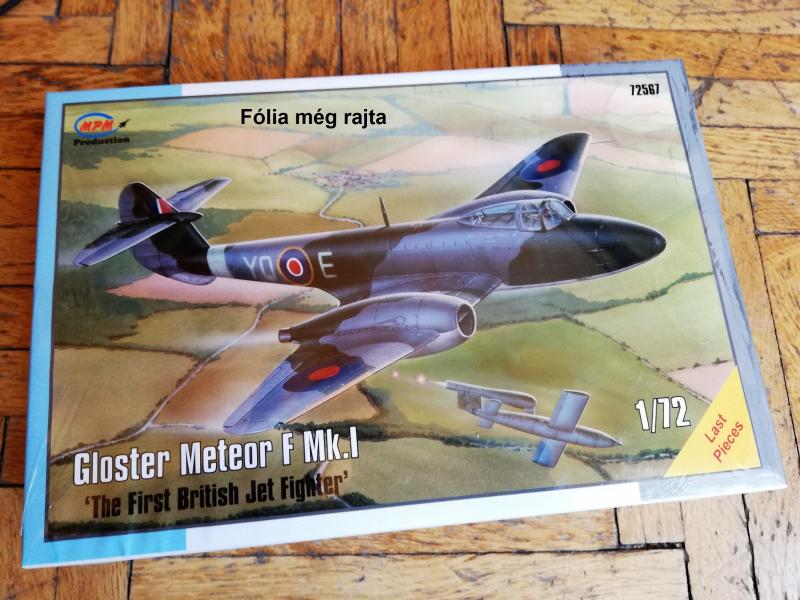 1:72	72567	MPM	Gloster Meteor Mk. I.	bontatlan	dobozos	3700			