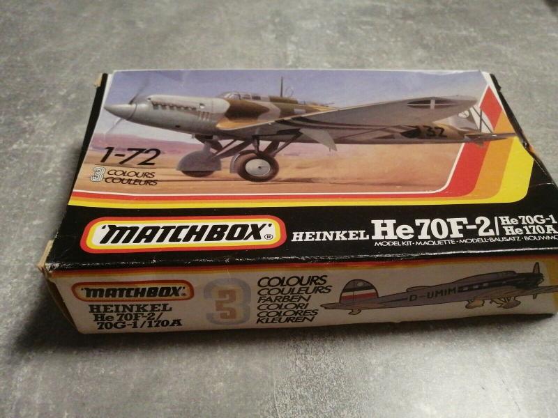 DN Matchbox He-70  csak magyar matricával (3000)