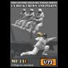 1/72 Tory factori US Deck Crews and Pilots ; 5000.-