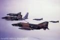 USAF F-4D, RF-4C and F-4E over Vietnam.