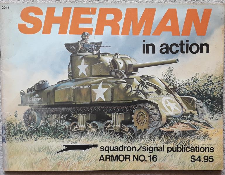 Sherman in action