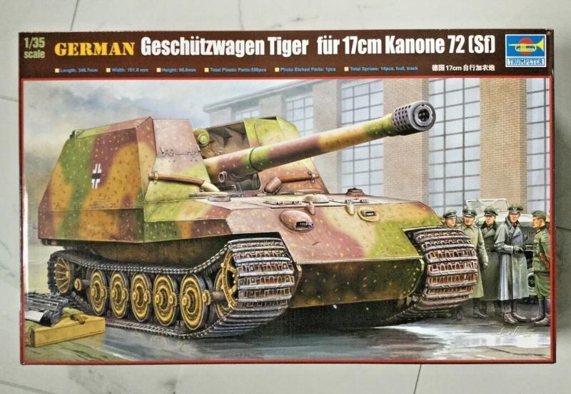 Trumpeter_00378_ Geschützwagen Tiger  für 17cm K72