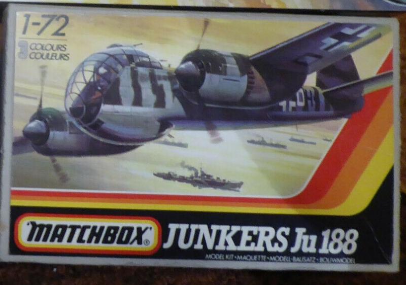 Matchbox Ju-188- nem saját doboz- (3000)