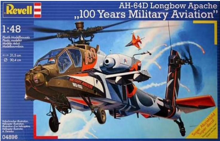 1:48		Revell	Ah-64D	bontatlan	dobozos	6800			