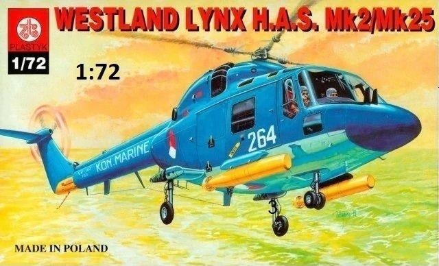 1:72	S014	Plastyk	LYNX Mk. 2	bontatlan	dobozos	1200			