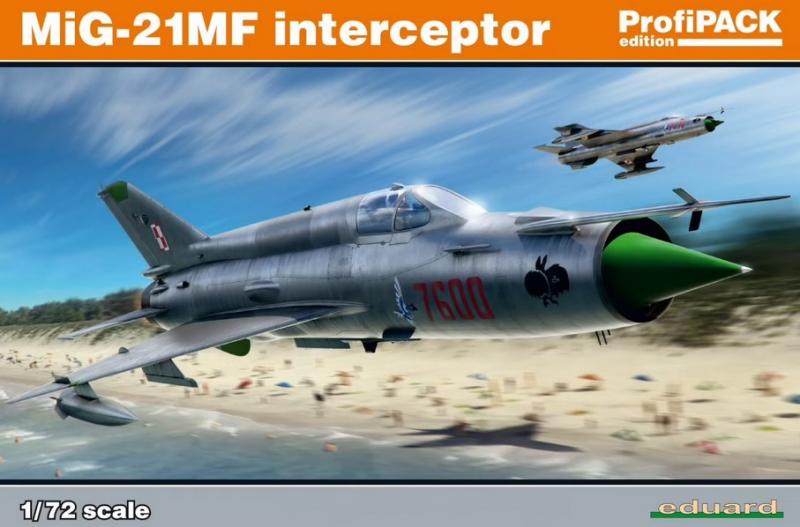 1:72	70141	Eduard	MIG-21 MF PROFIPACK + gyanta ülés	bontatlan	dobozos	6000			