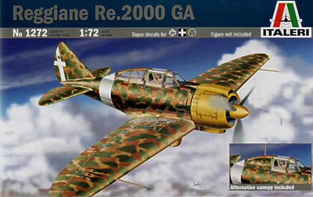 1:72	1272	Italeri	Re 2000 GA	70%-ban igényesen (!!) elkezdett (képeket tudok küldeni). Ami hiányzik: futóművek (becsukott futóművel megépíthető) és az egyik féklap, valamint a matrica. 	zacskóban	2900			