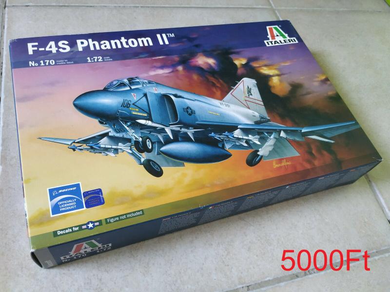 Italeri 170 McDonnell Douglas F-4S Phantom II