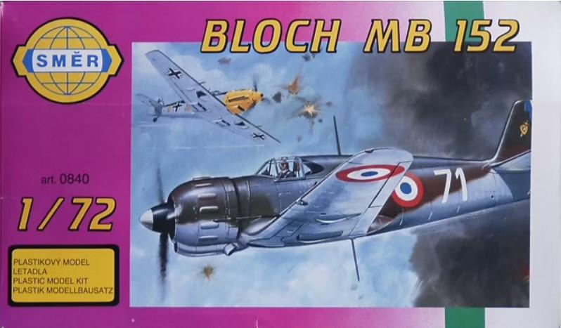 1:72		Smer	Bloch MB 152	elkezdetlen	dobozos	2200			