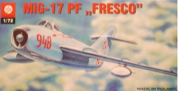 1:72		Plastyk	MIG-17 PF	bontatlan	dobozos	1400			