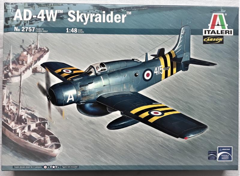 Italeri 2757 AD-4W Skyraider