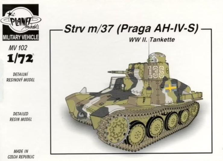 1:72		Planet Models	Praga M37	bontatlan	dobozos	3900