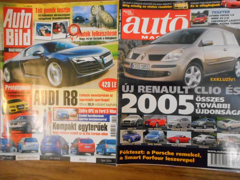 Autós magazinok gyűjtőknek 500 Ft /évfolyam

Az egyik 12 szám, a másik februártól decemberig van meg