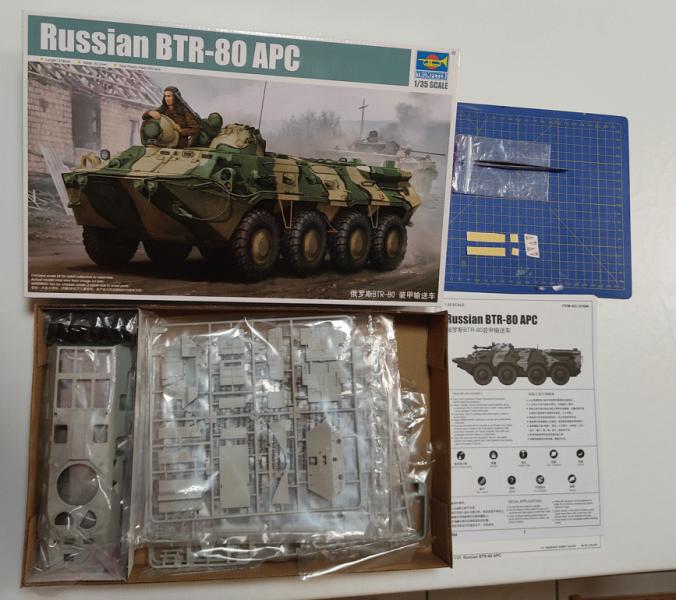 Trumpeter BTR-80 APC (2)