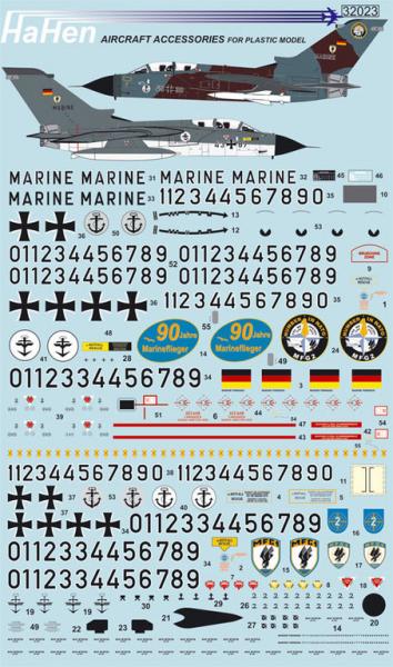 HaHen 32023 - Tornado Marine markings/stencils

7000,-