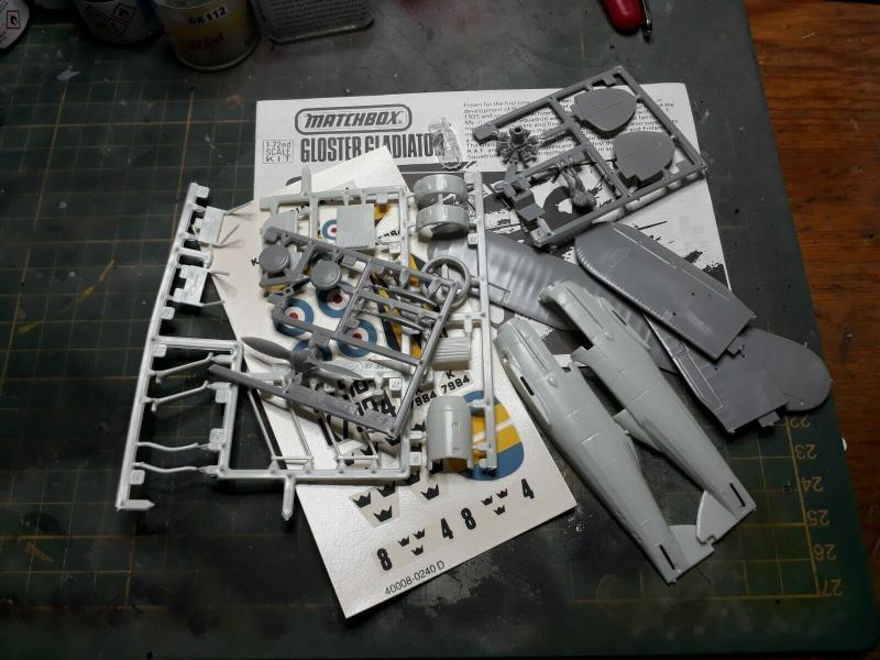Matchbox Gloster zacskóban  Gladiator (4000)
