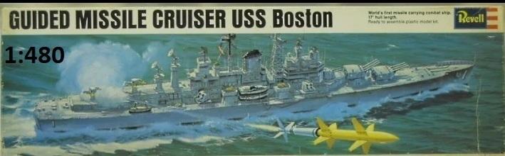 1:480	H461	Revell	USS Boston	elkezdetlen	dobozos	5900