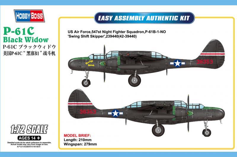 hobbyboss p-61