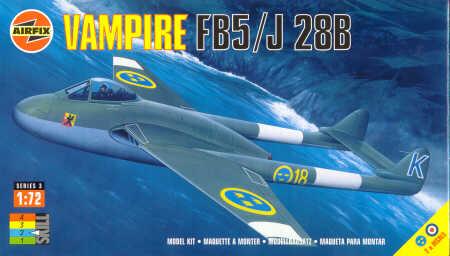 Airfix Vampire (2500)