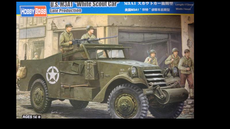 HB M3A1 Scout car late 8000 Ft