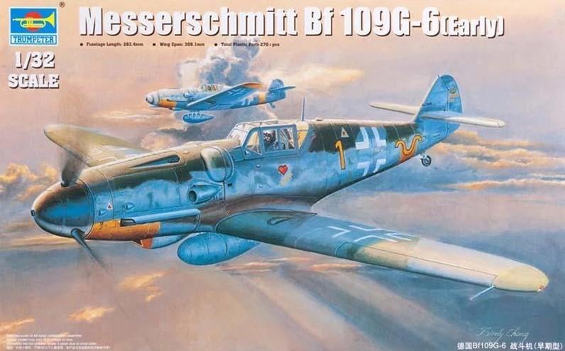 Trumpeter 02296 Bf-109 G-6 Early  8,000.- Ft