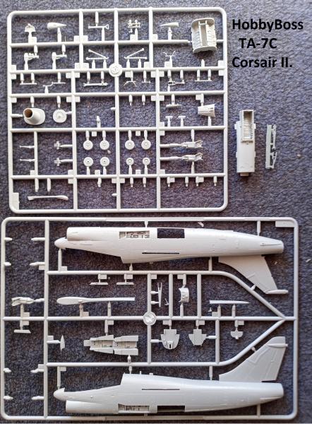 HobbyBoss 87209 TA-7C Corsair II. keretek