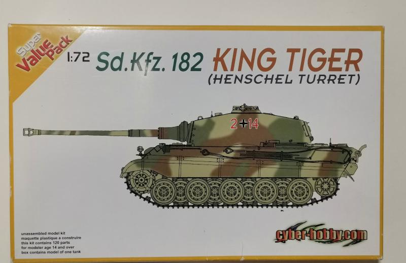 7511 1/72 - 4.500,- Ft

Cyber Hobby( Dragon) - Sd.Kfz.182 Kingtiger Henschel Turret (7511) 1/72 - 4.500,- Ft