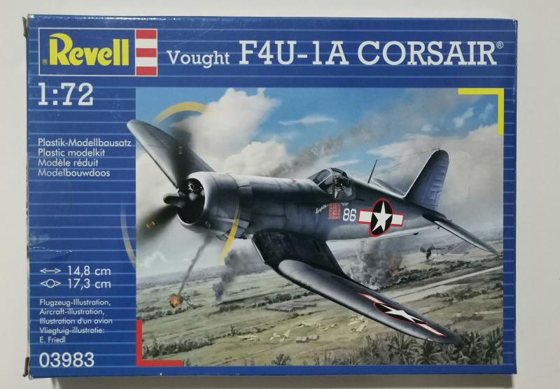 Revell - Vought F4U-1A Corsair (03983) 1/72 -  2.000,- Ft 