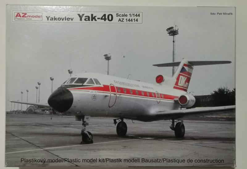 14414 -  1/144 -  3.500,- Ft 

AZ Models - Yak-40 (14414) 1/144 -  3.500,- Ft 