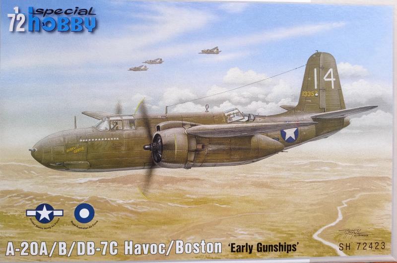 Special Hobby SH72423 A-20A Havoc, Boston