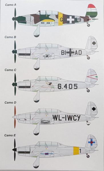 SpecialHobby Arado AR-96A festések