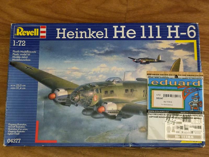 Revell 04377

Revell Heinkel He 111H-6 1/72 + Eduard színes kabinmaratás - 9000Ft