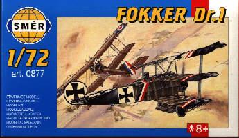 2500 Fokker DR I Eduard keretek