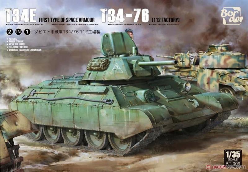 Border Model BT-009 T-34-76 (112 factory) T-34E  16,000.- Ft