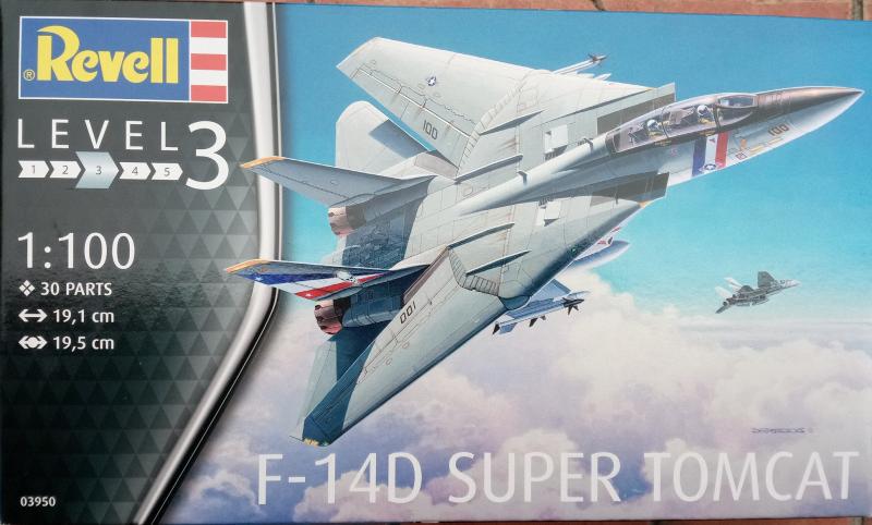 1-100 Revell F-14D Super Tomcat