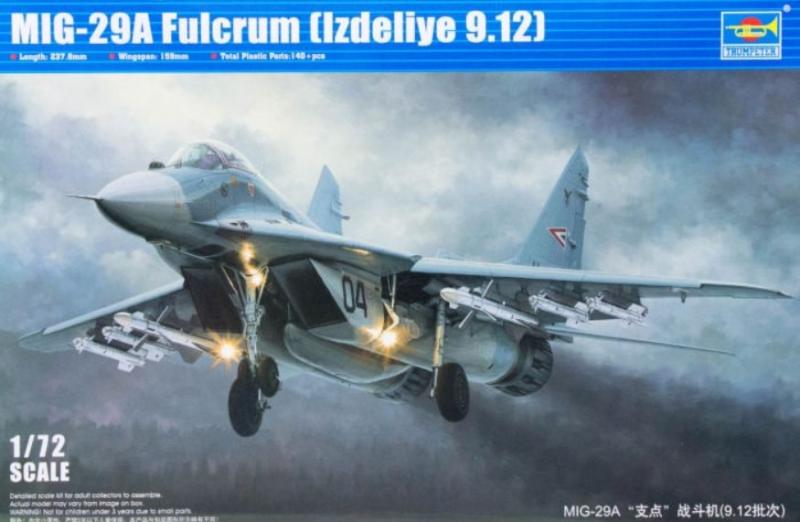 1:72	01674	Trumpeter	MIG-29	bontatlan	dobozos	7000			