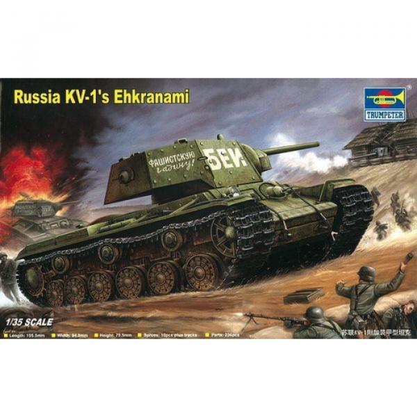 Trumpeter 00357 KV-1s Ehkranami 6,000.- Ft