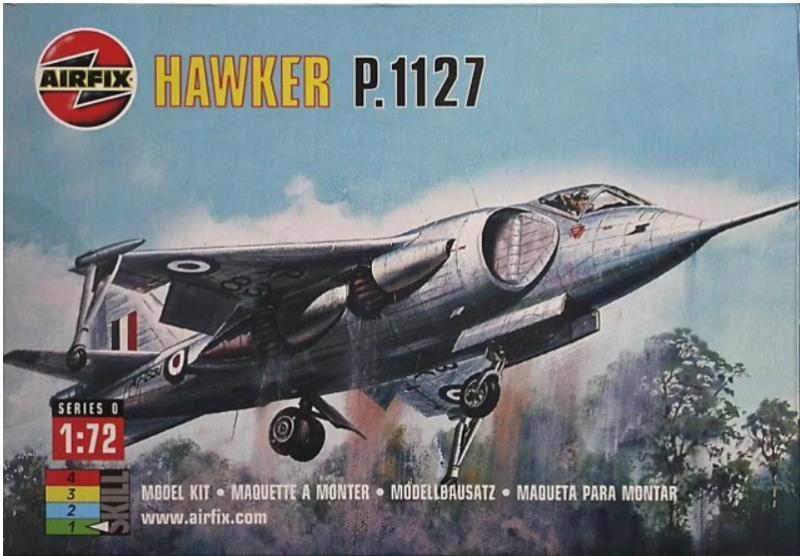 1:72		Airfix	P.1127	elkezdetlen	dobozos	9000			