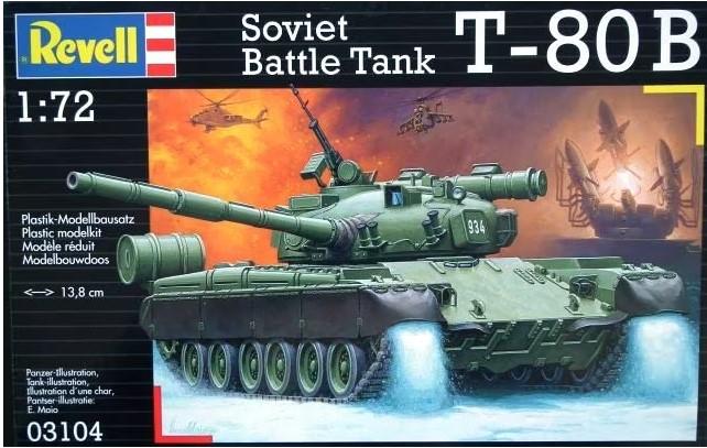 1:72		Revell	T-80B	bontatlan	dobozos	5900