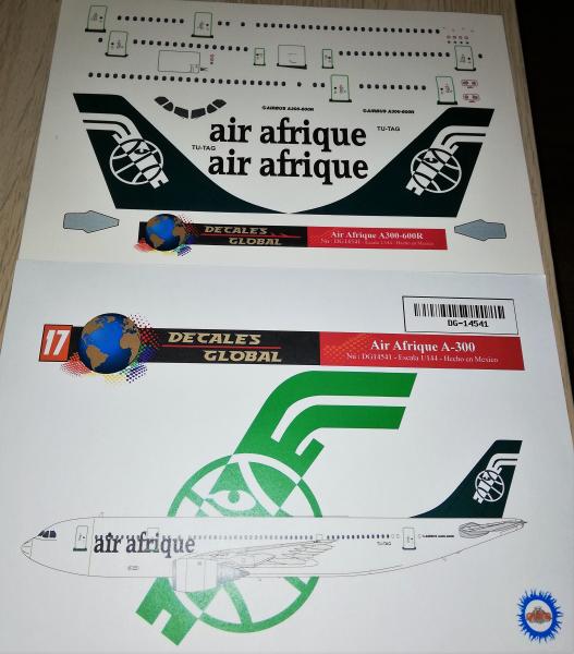 1:144			A300 Air Afrique	bontatlan	matrica + festési	2500	