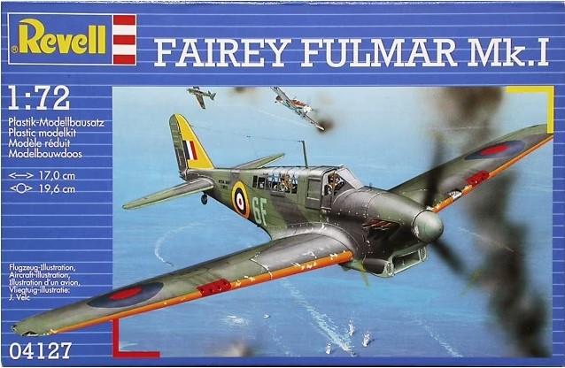 1:72		Revell	Fairey Fulmar	elkezdetlen	dobozos	3000			