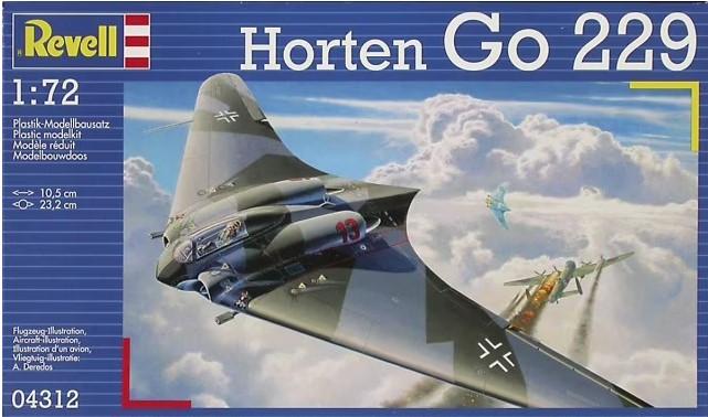 1:72		Revell	Go 229	elkezdetlen	dobozos	3500			