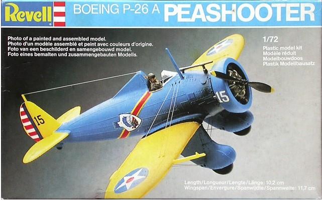 1:72		Revell	P-26	elkezdetlen	dobozos	2500			