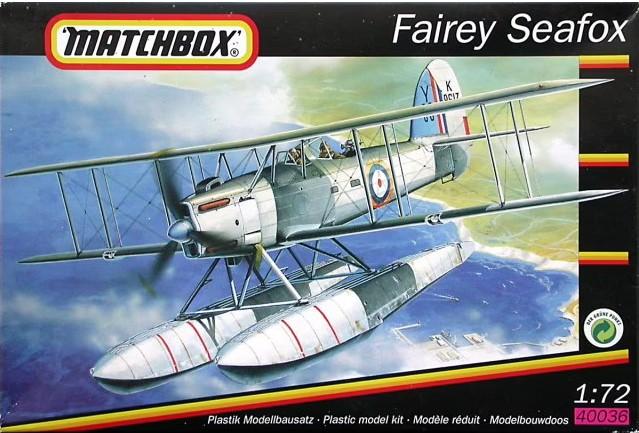 1:72		Matchbox	Fairey Seafox	elkezdetlen	dobozos	4900			