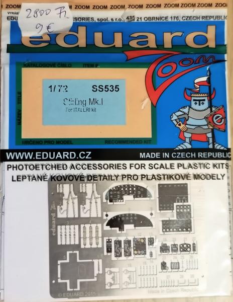 1:72	SS535	Eduard	Stirling	bontatlan	zacskóban	1800